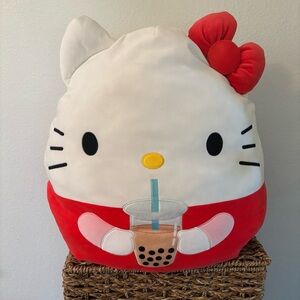 Extra Large Hello Kitty with Boba Tea Squishmallow 20 inch